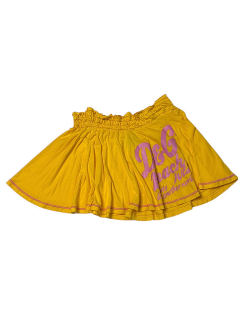Dolce&Gabbana Yellow Skirt