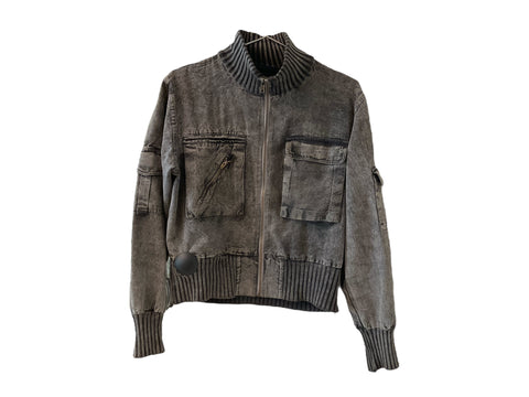 Vintage Dark Grey Light Jacket