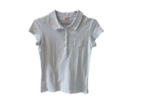 Guess White Polo Shirt
