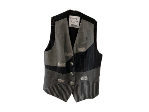 Moschino Black & Grey Vest