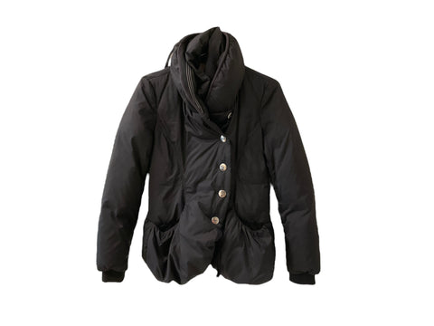 Marithé François Girbaud Black Puffy Jacket