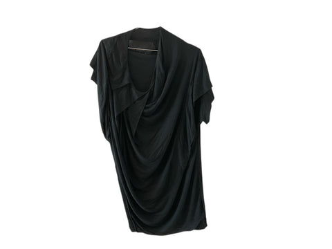 Yigal Azrouël Black Asymmetrical Dress