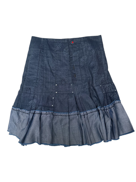 Marithé François Girbaud Jean Skirt