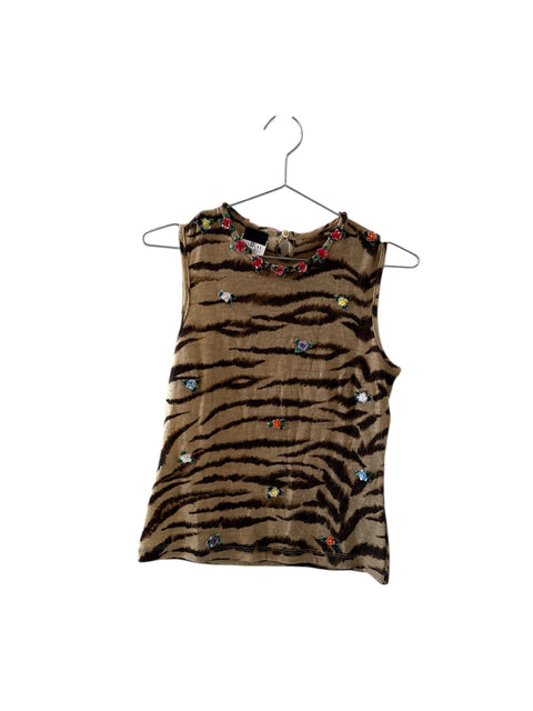 Dolce&Gabbana Tiger Print Top