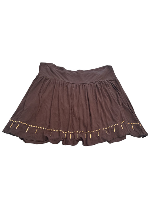 Vintage Brown Light Skirt