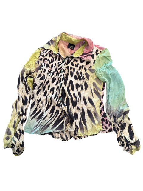 Just Cavalli Zebra Printed Shirt