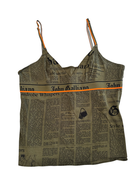 John Galliano Khaki Top