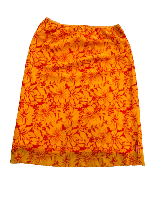 Vintage Orange Skirt