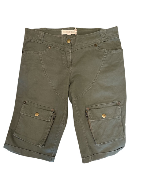Vintage Khaki  Cargo Capri