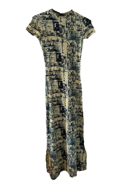 Jean Paul Gaultier Old Text Dress