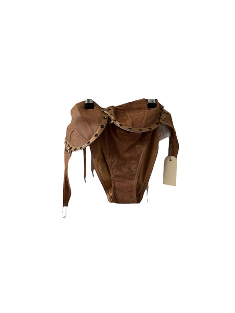 Christian Dior Brown Swimsuit Set