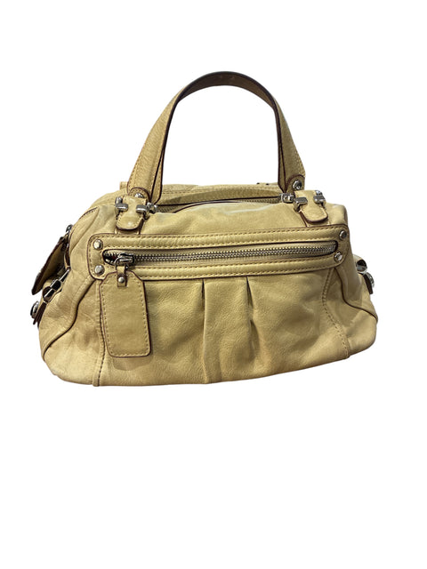 Just Cavalli Beige Leather Bag
