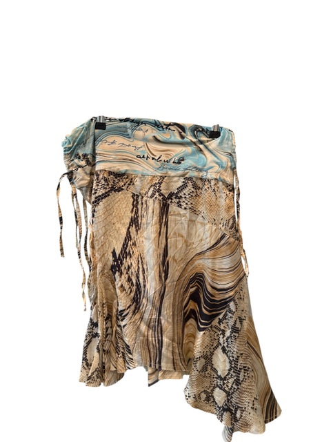 Just Cavalli Snake Skirt