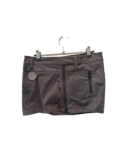 G-Star Zip up Grey Midi Skirt