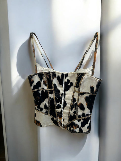 Roberto Cavalli Satin Corset