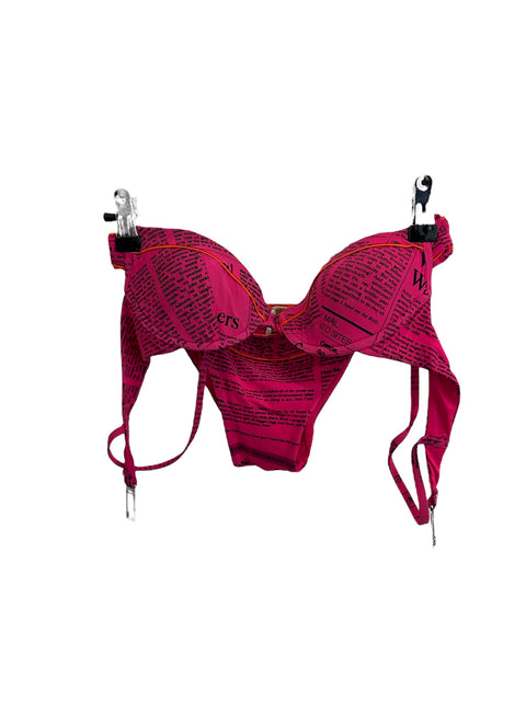 John Galliano Pink Swimsuit