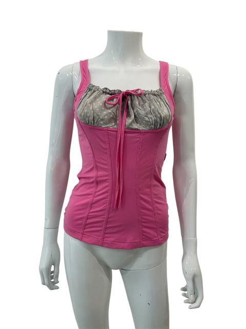 Anti-Flirt Pink/Grey Top