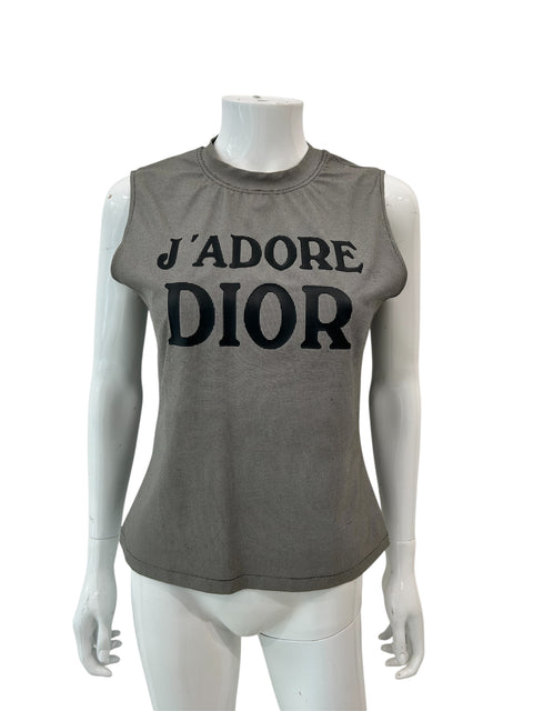 J'adore Dior Grey Tank Top