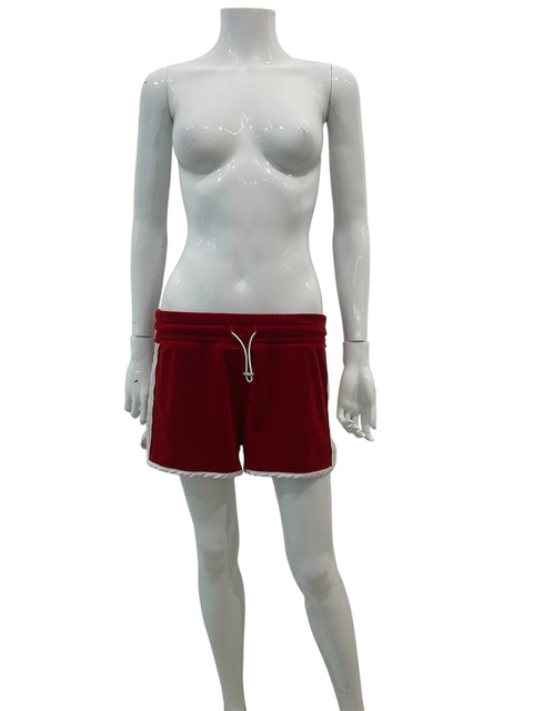 Dolce&Gabbana Red Satin Short