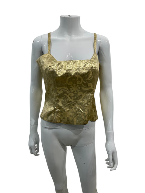 Christian Lacroix Gold Corset