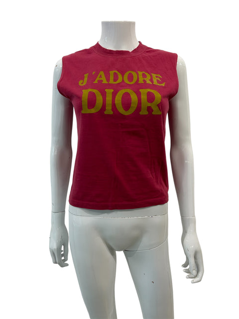 J'adore Dior Pink Tank Top