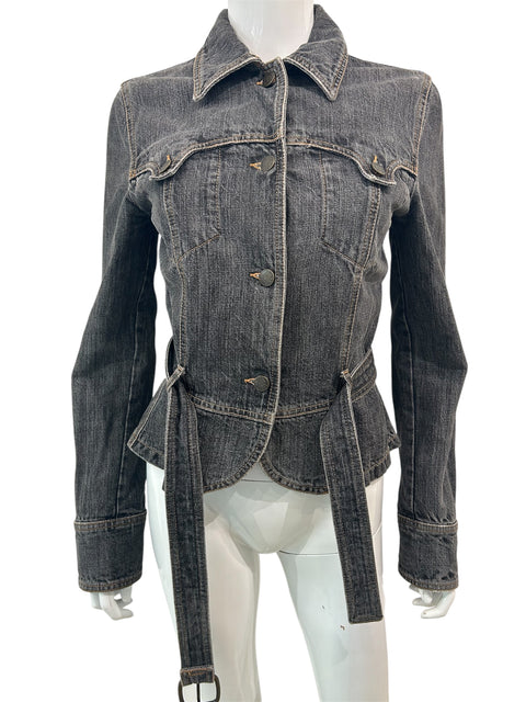 Armani Grey Jeans Jacket