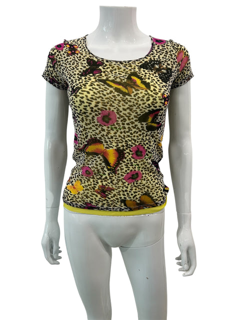 Kenzo Butterfly Mesh Top