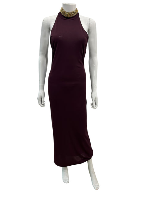 Gianfranco Ferre Purple Dress