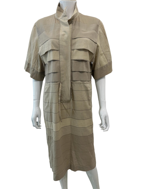 Laura Biagiotti Light Brown Dress