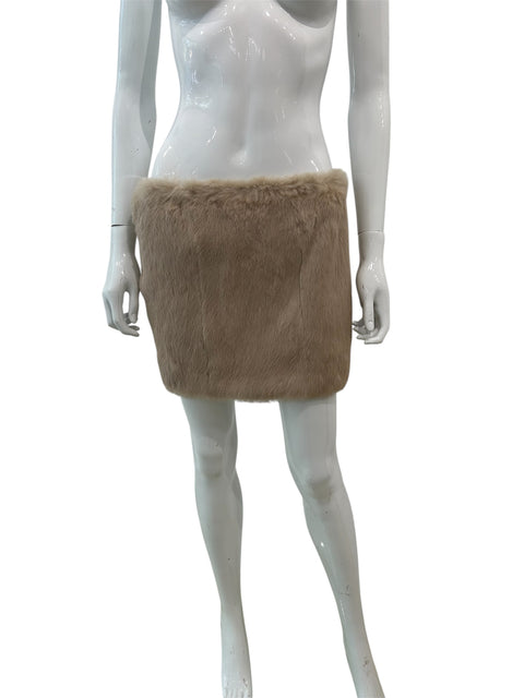 Elisabetta Franchi Fur Skirt