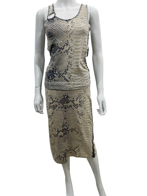 Roberto Cavalli White Snake Set