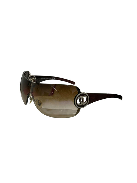 Chanel Vintage Brown Sunglasses