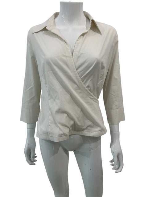 MaxMara White Kimono Shirt