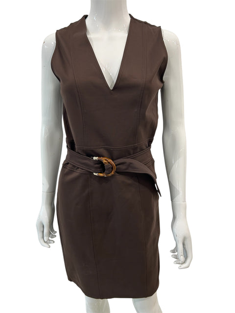 Gucci Brown Belt Dress
