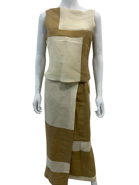 Kenzo Graphique Brown Lin & Silk Set
