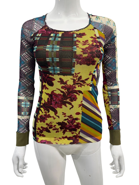 Kenzo Mesh Multi Print Top