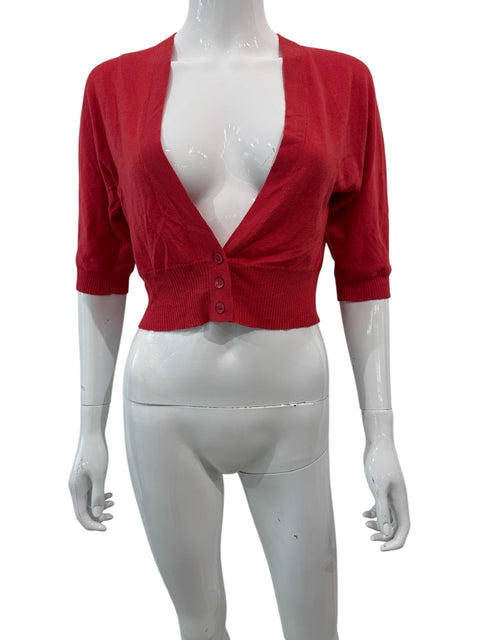 Max Mara Red Cardigan