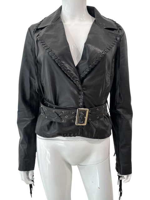 Just Cavalli Leather Jacket