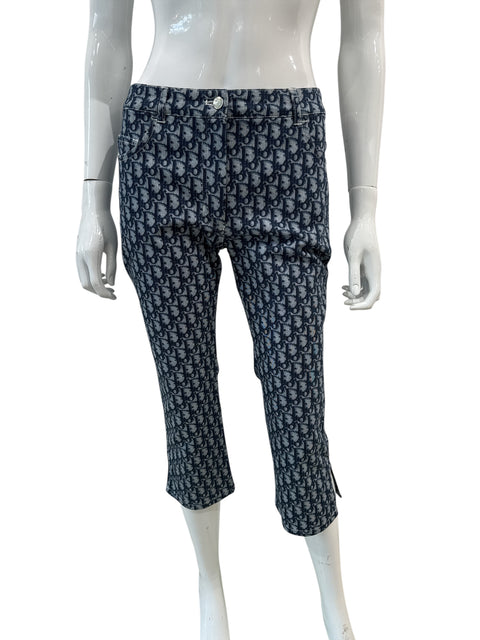 Christian Dior Monogramme Blue Capri