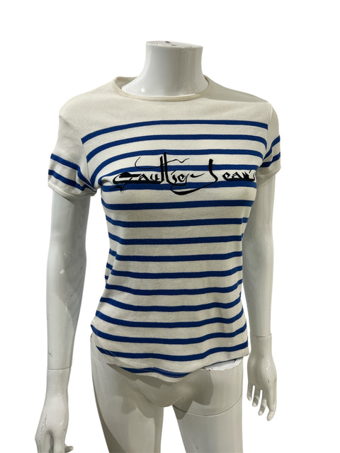JPG Marinière Writing T-Shirt
