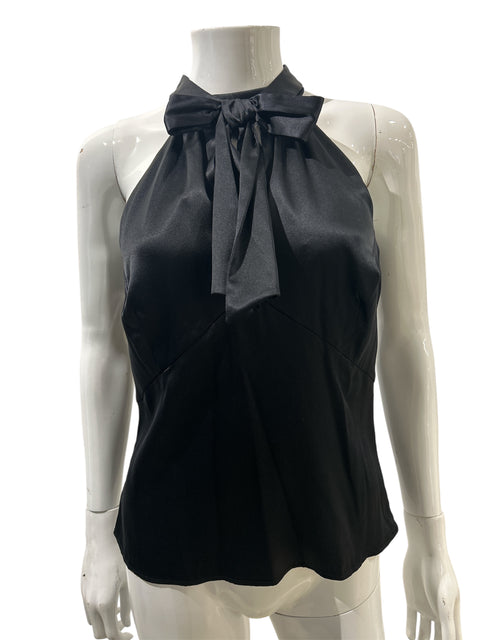 Luisa Spagnoli Black Pure Silk Top