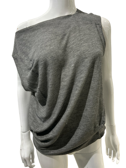 Margiela Grey Loose Jersey Top