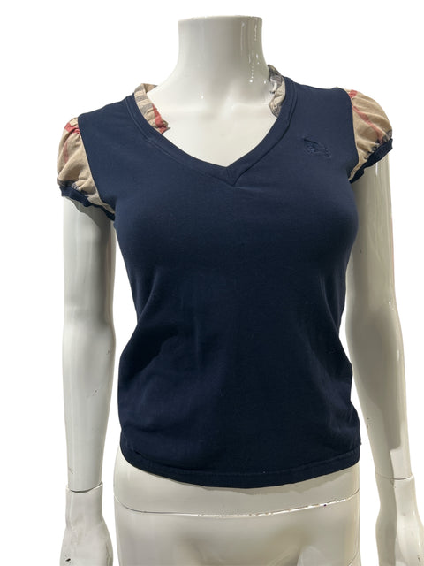 Burberry Navy Blue Tshirt