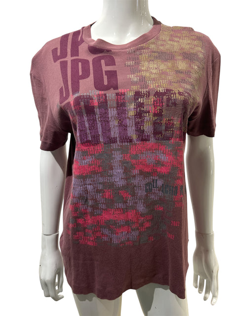 JPG Pink Purple Print T-Shirt