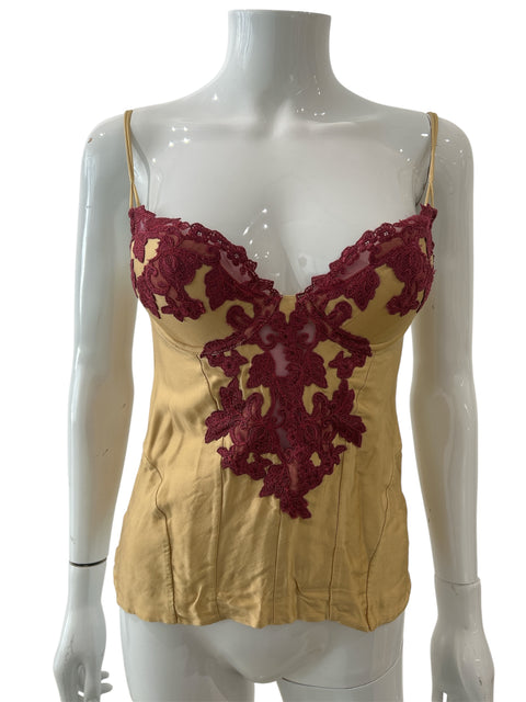 La Perla Yellow and Purple Corset