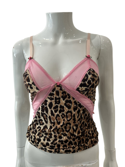 D&G Pink & Leopard Pattern Top