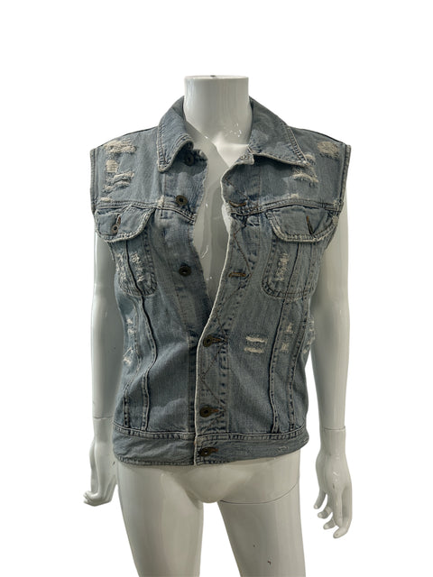 Dolce & Gabbana Sleeve Less Jean Jacket