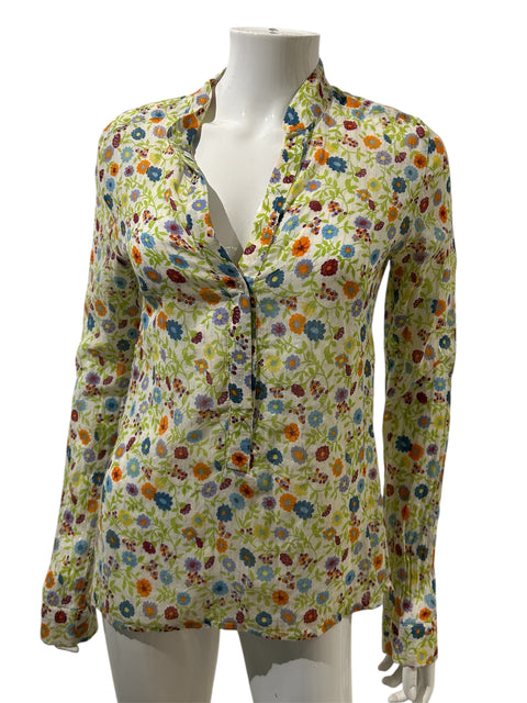 Dolce & Gabbana Multicolor Flower Shirt