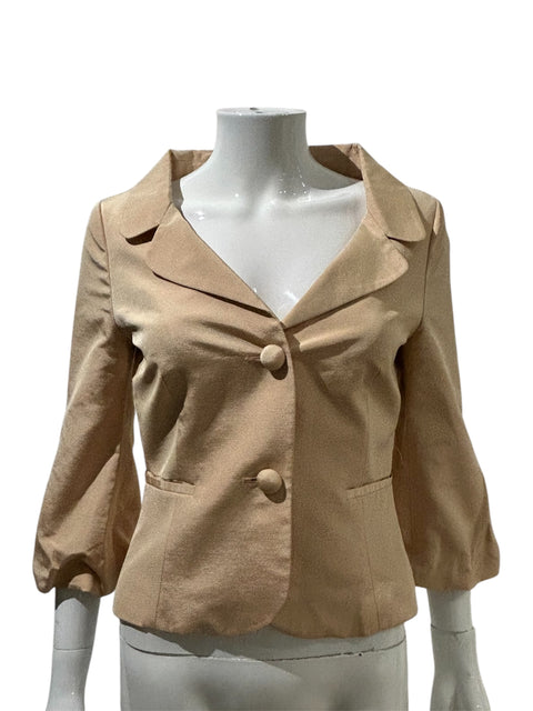Valentino Nude Pink Retro Suit Jacket