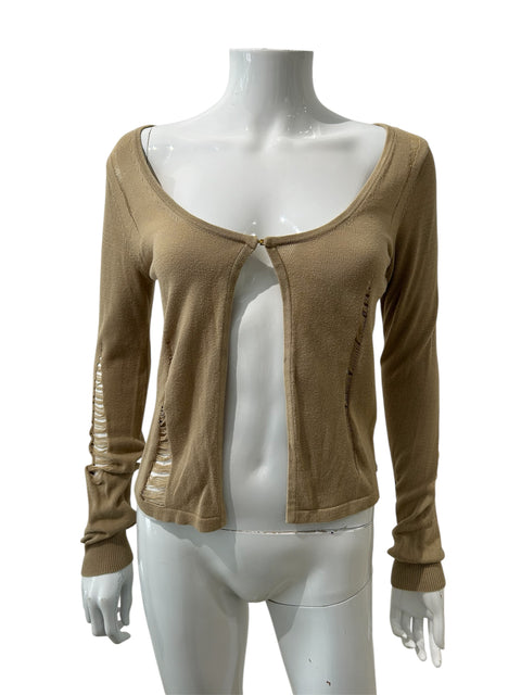 Phard Beige Holed Gilet